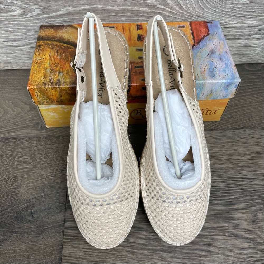 Bella Vita Olive II Espadrille Sling Back (Women) New On Box. - Picture 2 of 13